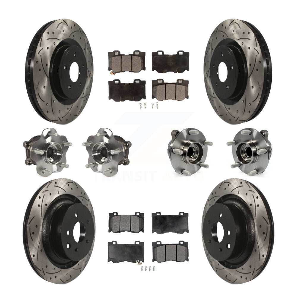 Transit Auto KBB-116583 Wheel Bearing and Hub Assembly for 2009-2013 INFINITI G37 - Front and Rear product image