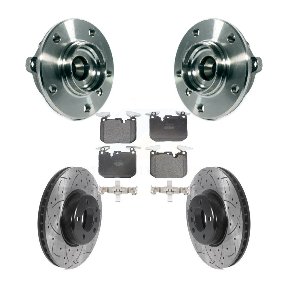 Transit Auto KBB-116596 Wheel Bearing and Hub Assembly for 2013-2016 BMW 320i xDrive, BMW 340i xDrive, BMW 228i xDrive & more - Front product image