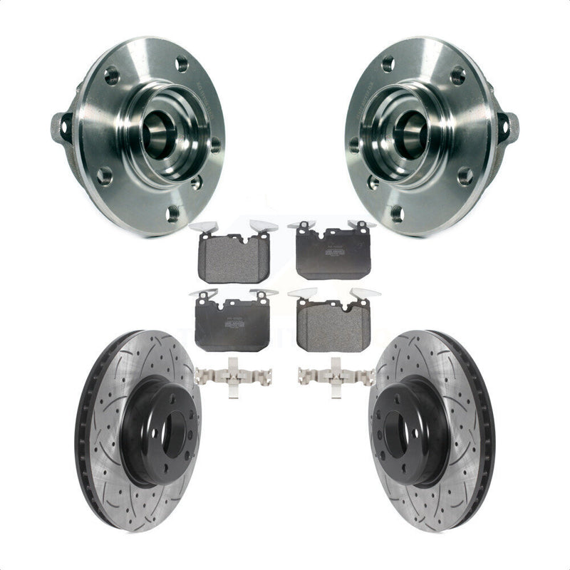 Transit Auto KBB-116596 Wheel Bearing and Hub Assembly for 2013-2016 BMW 320i xDrive, BMW 340i xDrive, BMW 228i xDrive & more - Front product image