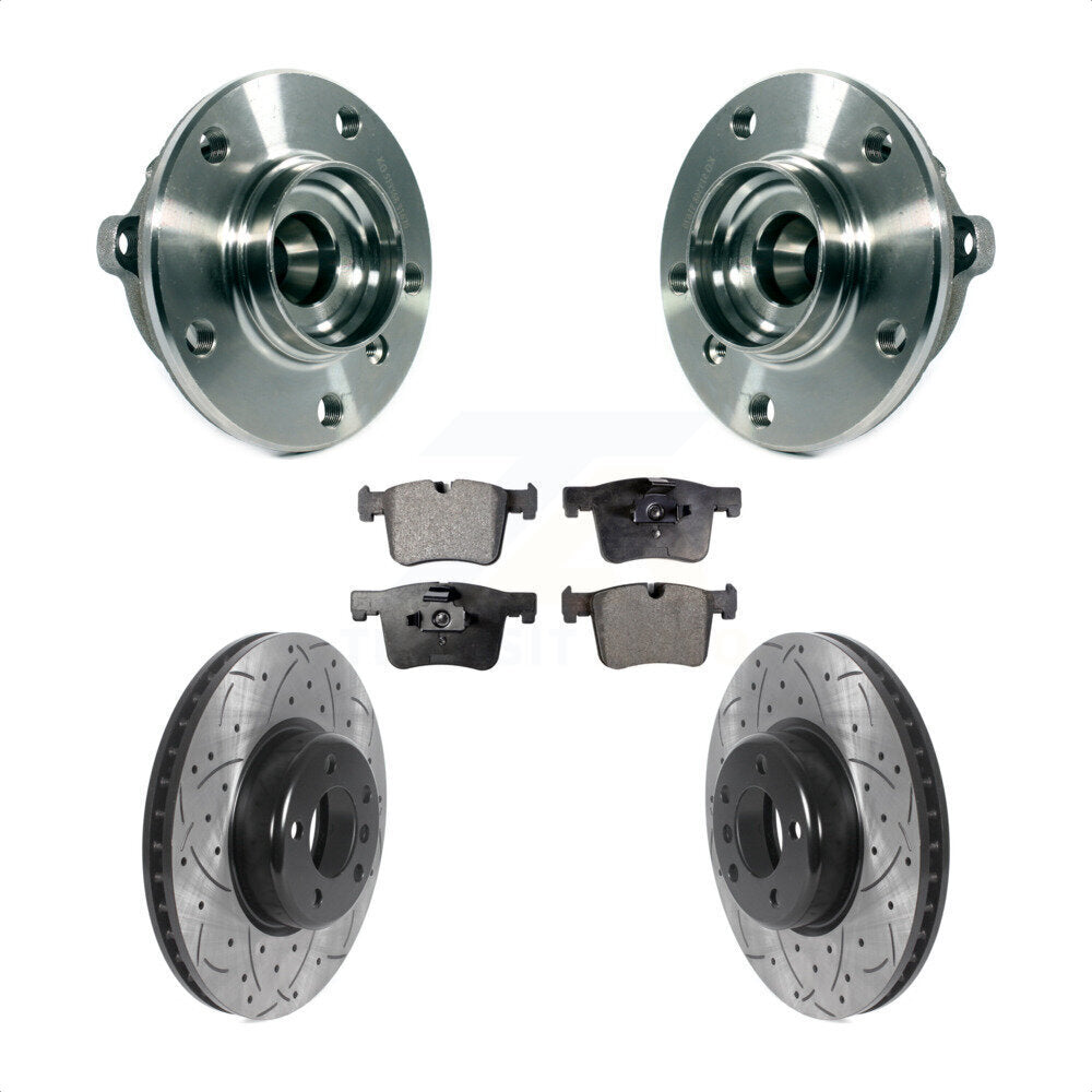 Transit Auto KBB-116597 Wheel Bearing and Hub Assembly for 2013-2015 BMW 335i GT xDrive, BMW 335i xDrive - Front product image