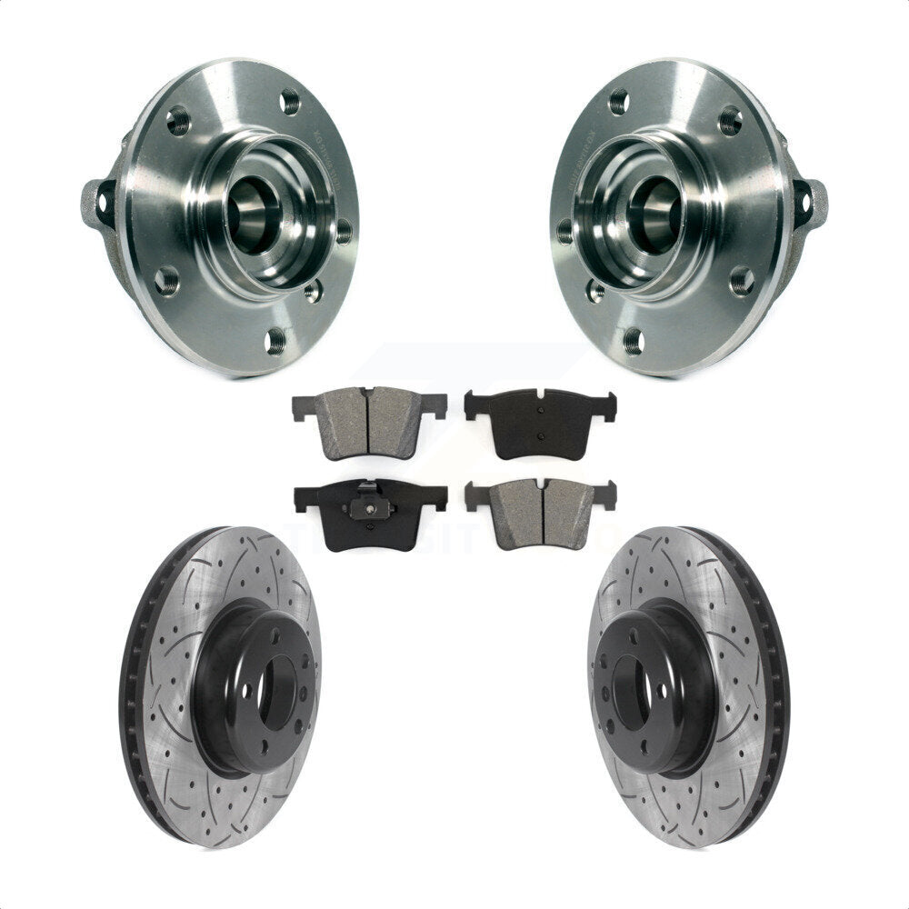 Transit Auto KBB-116614 Wheel Bearing and Hub Assembly for 2013-2015 BMW 335i GT xDrive, BMW 335i xDrive - Front product image