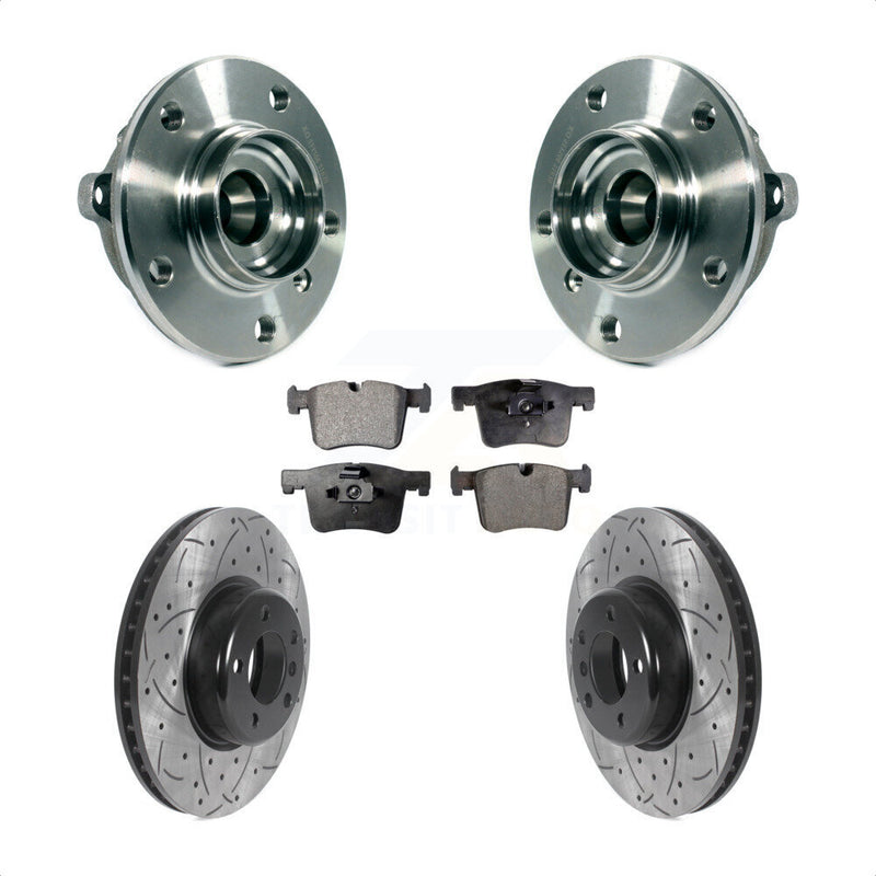 Transit Auto KBB-116619 Wheel Bearing and Hub Assembly for 2013-2015 BMW 335i GT xDrive, BMW 335i xDrive - Front product image
