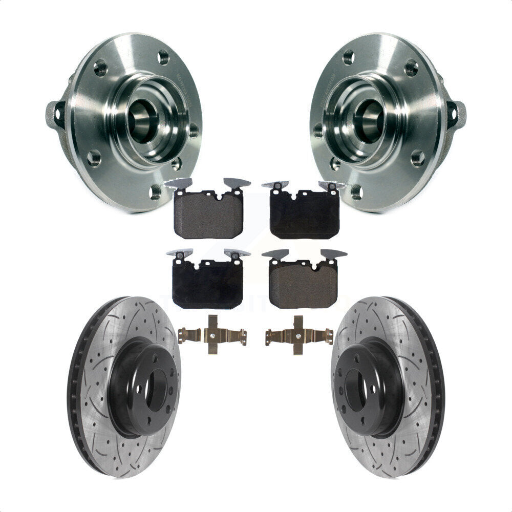 Transit Auto KBB-116625 Wheel Bearing and Hub Assembly for 2013-2016 BMW 320i xDrive, BMW 340i xDrive, BMW 228i xDrive & more - Front product image