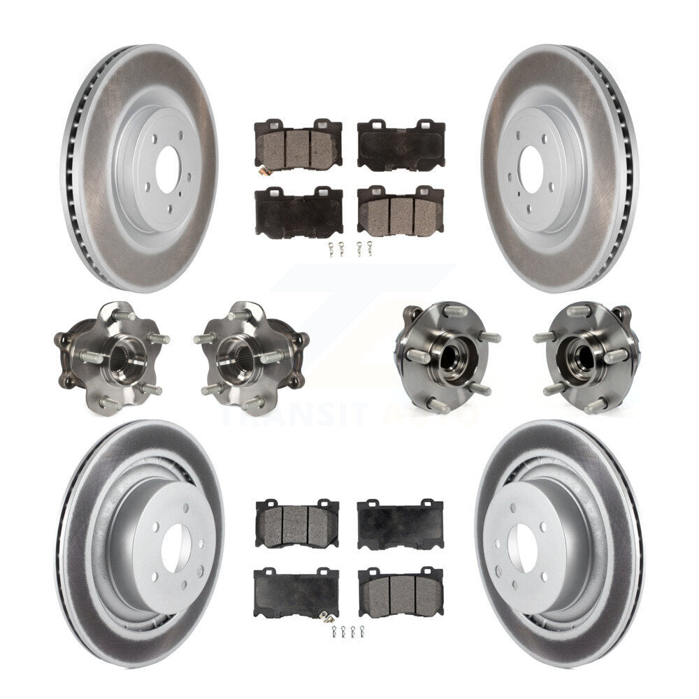 Transit Auto KBB-116640 Wheel Bearing and Hub Assembly for 2009-2013 INFINITI G37 - Front and Rear product image