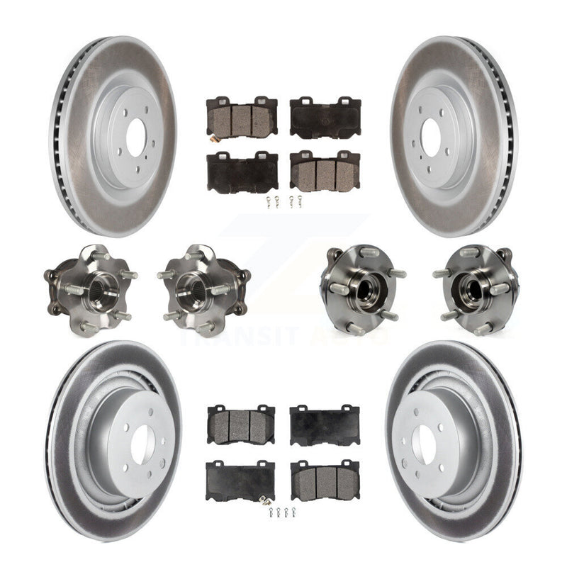 Transit Auto KBB-116640 Wheel Bearing and Hub Assembly for 2009-2013 INFINITI G37 - Front and Rear product image