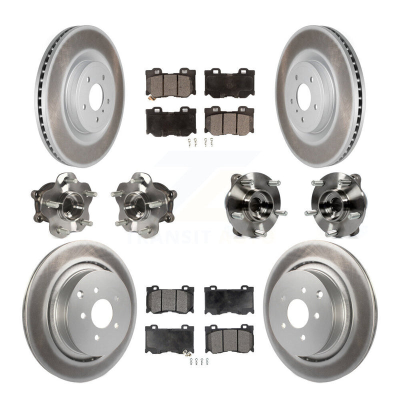 Transit Auto KBB-116643 Wheel Bearing and Hub Assembly for 2009-2013 INFINITI FX50 - Front and Rear product image