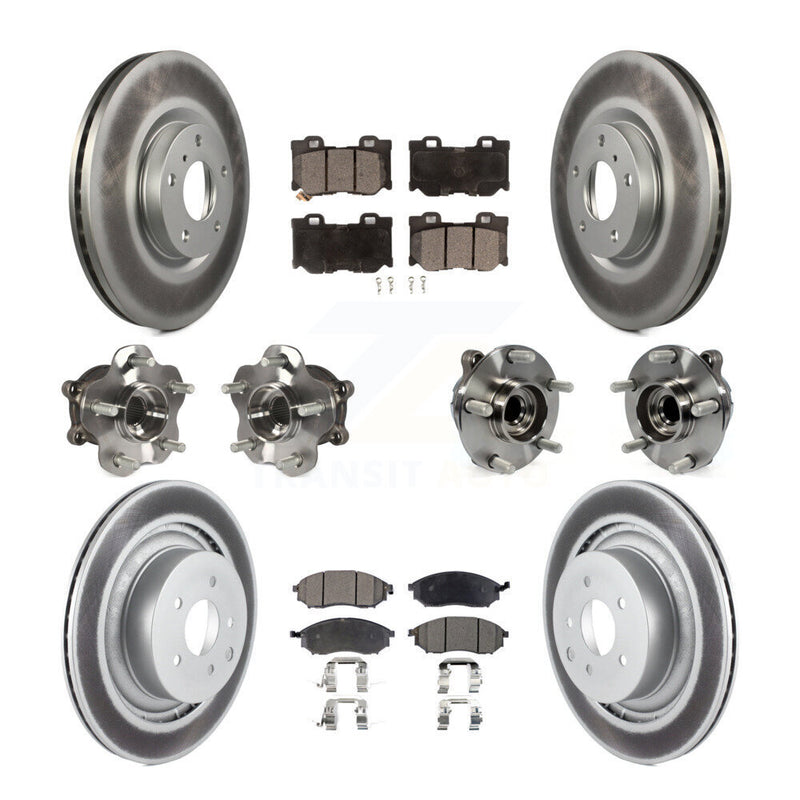 Transit Auto KBB-116646 Wheel Bearing and Hub Assembly for 2009-2020 Nissan 370Z - Front and Rear product image
