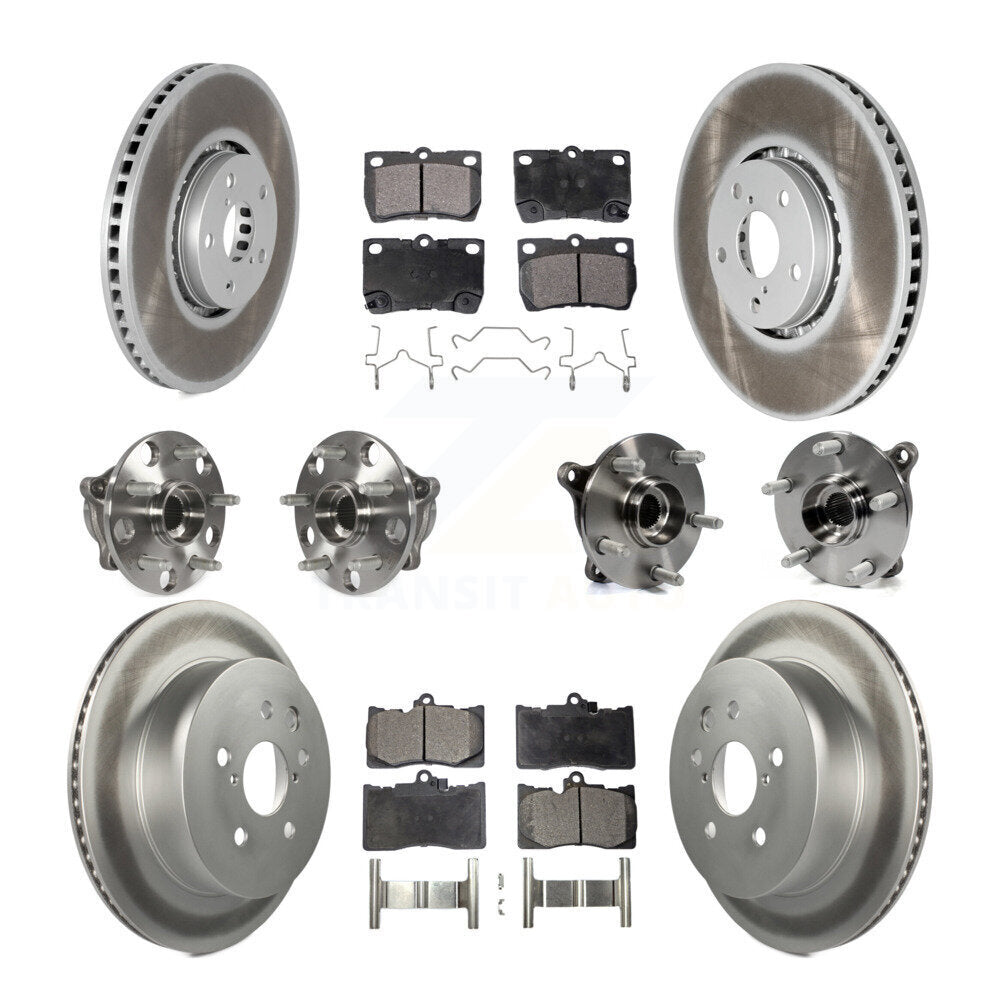 Transit Auto KBB-116655 Wheel Bearing and Hub Assembly for 2011-2013 Lexus IS350 - Front and Rear product image