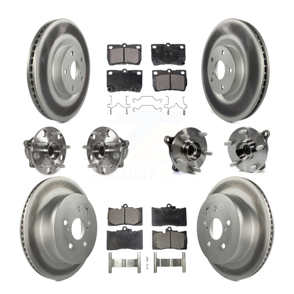 Transit Auto KBB-116657 Wheel Bearing and Hub Assembly for 2007-2013 Lexus IS350, Lexus GS350 - Front and Rear product image