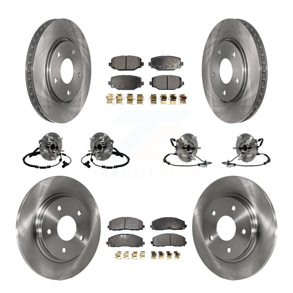 Transit Auto KBB-116711 Wheel Bearing and Hub Assembly for 2017-2018 Dodge Grand Caravan - Front and Rear product image
