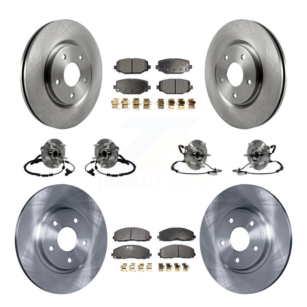Transit Auto KBB-116712 Wheel Bearing and Hub Assembly for 2012-2020 Dodge Grand Caravan, Volkswagen Routan, Chrysler Town & Country & more - Front and Rear product image