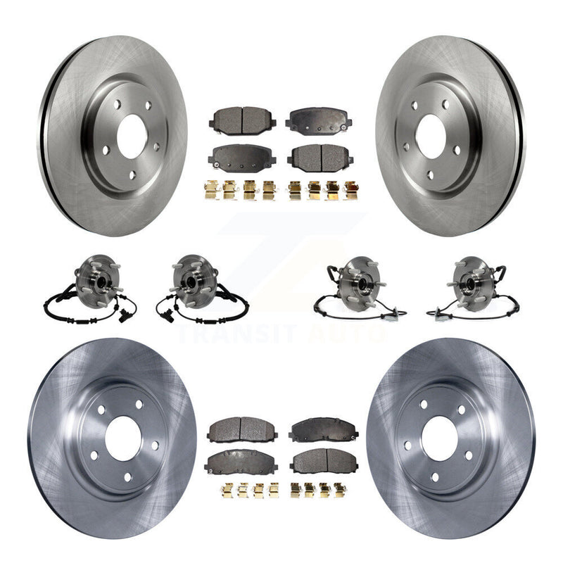 Transit Auto KBB-116712 Wheel Bearing and Hub Assembly for 2012-2020 Dodge Grand Caravan, Volkswagen Routan, Chrysler Town & Country & more - Front and Rear product image