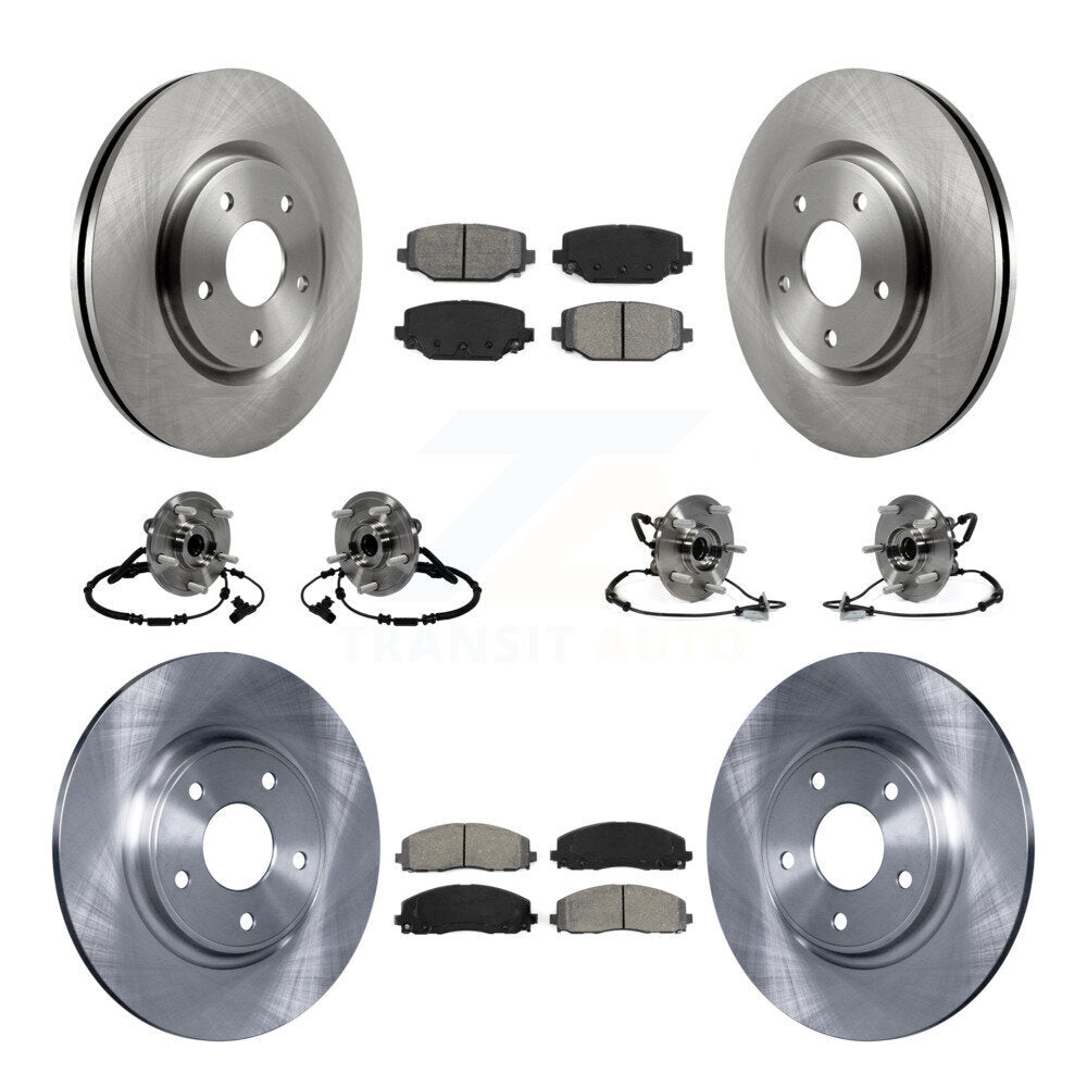 Transit Auto KBB-116716 Wheel Bearing and Hub Assembly for 2012-2020 Dodge Grand Caravan, Volkswagen Routan, Chrysler Town & Country & more - Front and Rear product image