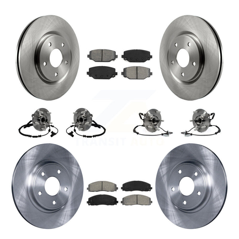 Transit Auto KBB-116716 Wheel Bearing and Hub Assembly for 2012-2020 Dodge Grand Caravan, Volkswagen Routan, Chrysler Town & Country & more - Front and Rear product image
