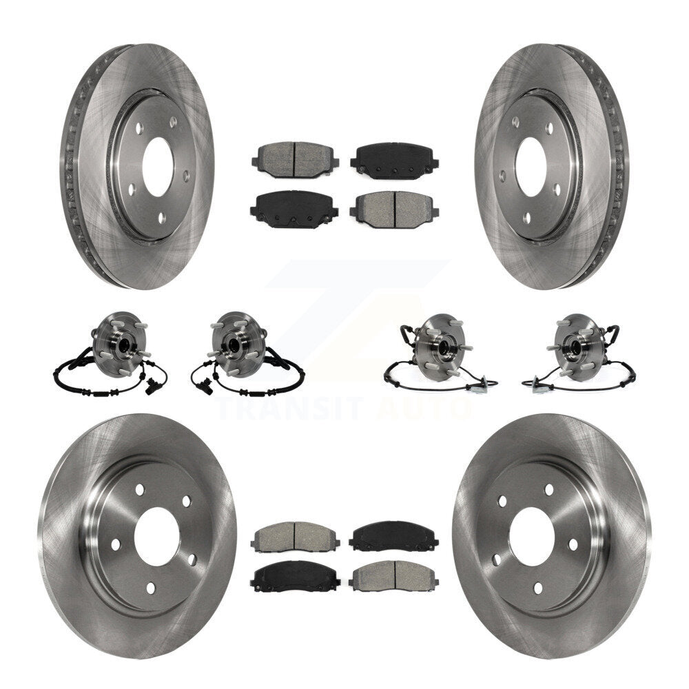 Transit Auto KBB-116717 Wheel Bearing and Hub Assembly for 2017-2018 Dodge Grand Caravan - Front and Rear product image