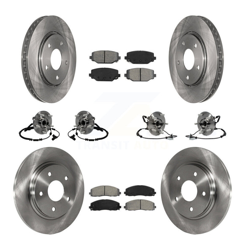 Transit Auto KBB-116717 Wheel Bearing and Hub Assembly for 2017-2018 Dodge Grand Caravan - Front and Rear product image