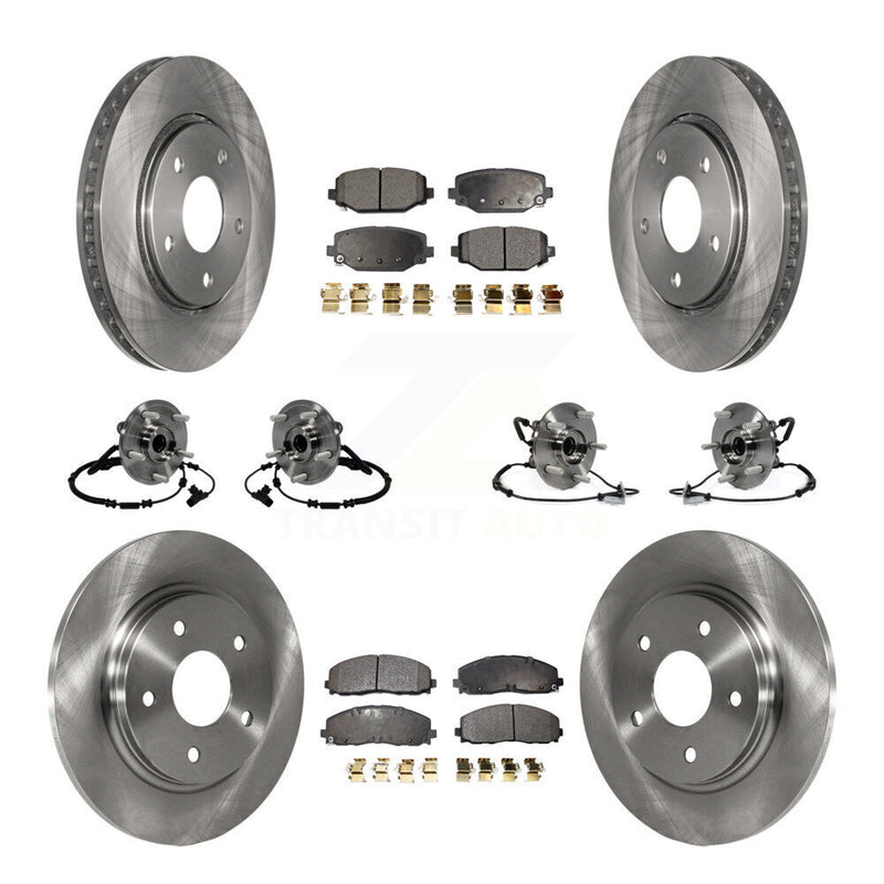 Transit Auto KBB-116721 Wheel Bearing and Hub Assembly for 2017-2018 Dodge Grand Caravan - Front and Rear product image