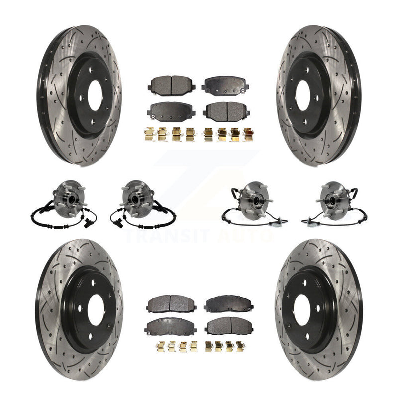 Transit Auto KBB-116724 Wheel Bearing and Hub Assembly for 2012-2020 Dodge Grand Caravan, Volkswagen Routan, Chrysler Town & Country & more - Front and Rear product image