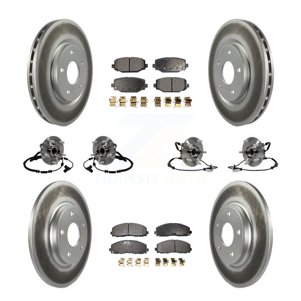Transit Auto KBB-116741 Wheel Bearing and Hub Assembly for 2012-2020 Dodge Grand Caravan, Volkswagen Routan, Chrysler Town & Country & more - Front and Rear product image