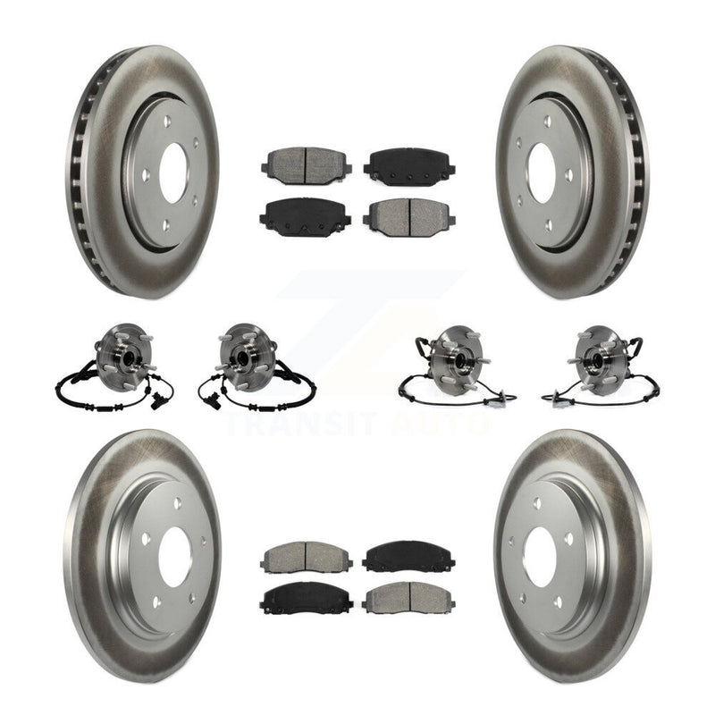 Transit Auto KBB-116746 Wheel Bearing and Hub Assembly for 2017-2018 Dodge Grand Caravan - Front and Rear product image