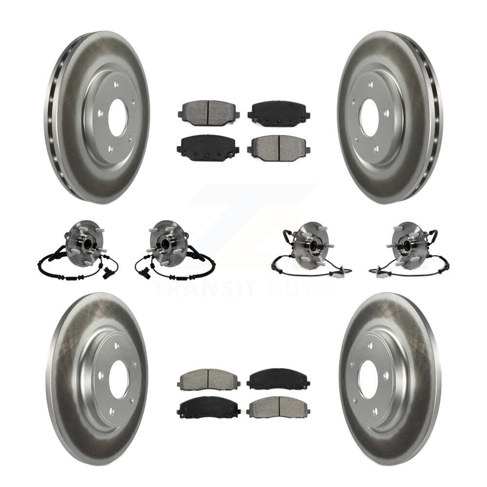 Transit Auto KBB-116747 Wheel Bearing and Hub Assembly for 2012-2020 Dodge Grand Caravan, Volkswagen Routan, Chrysler Town & Country & more - Front and Rear product image