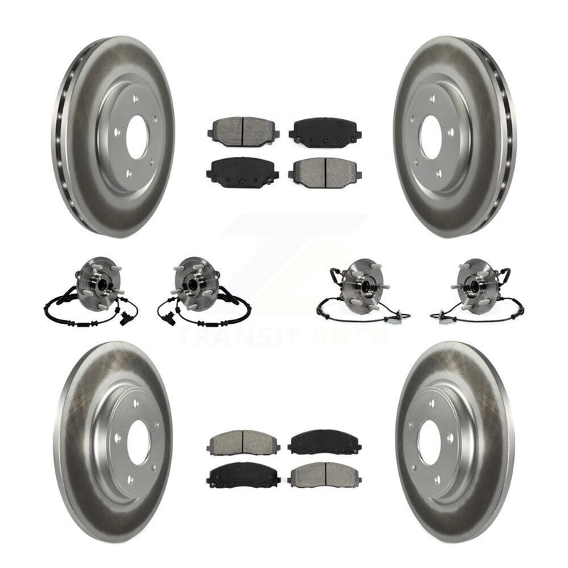 Transit Auto KBB-116747 Wheel Bearing and Hub Assembly for 2012-2020 Dodge Grand Caravan, Volkswagen Routan, Chrysler Town & Country & more - Front and Rear product image