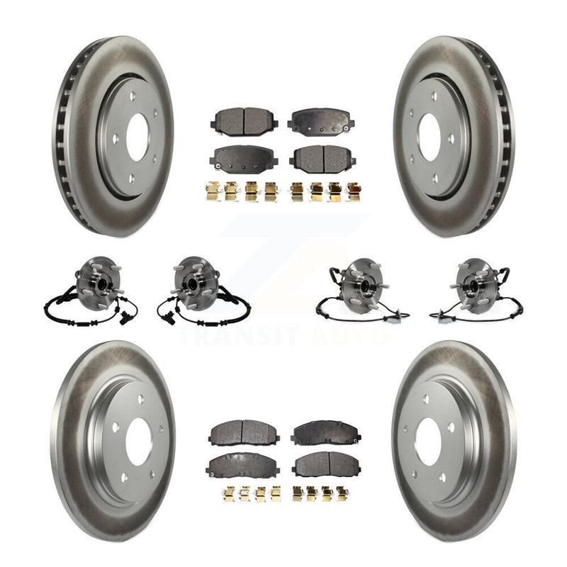 Transit Auto KBB-116748 Wheel Bearing and Hub Assembly for 2017-2018 Dodge Grand Caravan - Front and Rear product image