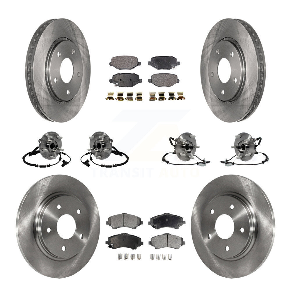 Transit Auto KBB-116768 Wheel Bearing and Hub Assembly for 2012-2016 Chrysler Town & Country, Dodge Grand Caravan, Ram C/V & more - Front and Rear product image