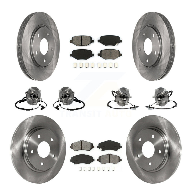 Transit Auto KBB-116775 Wheel Bearing and Hub Assembly for 2012-2016 Chrysler Town & Country, Dodge Grand Caravan, Ram C/V & more - Front and Rear product image