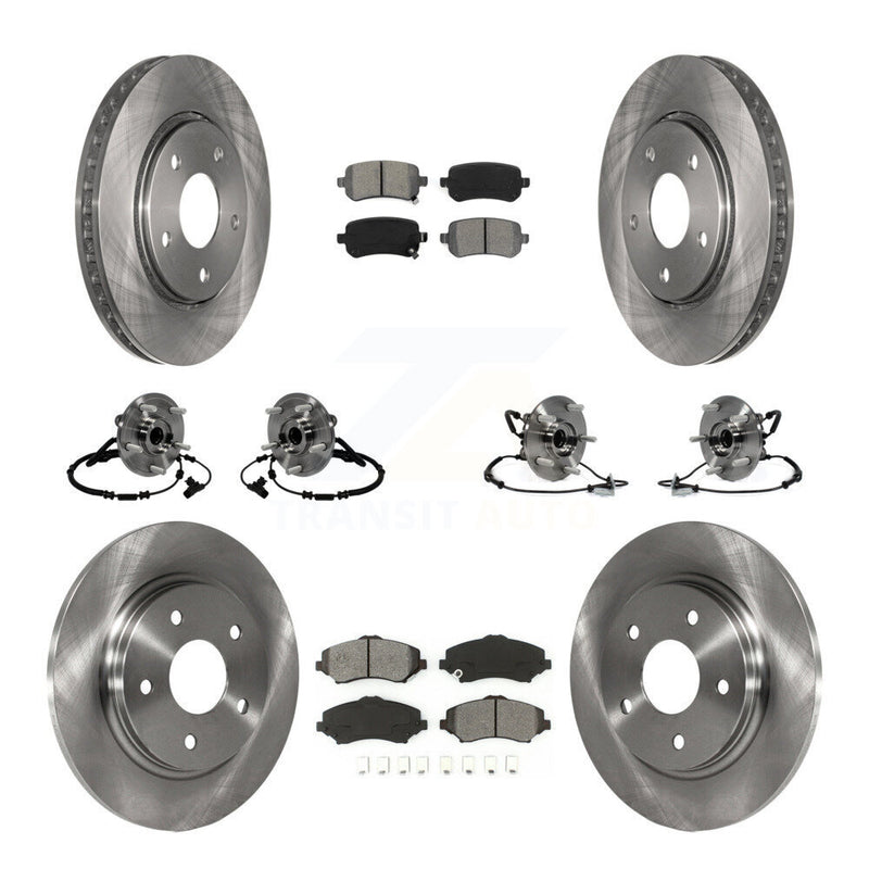 Transit Auto KBB-116776 Wheel Bearing and Hub Assembly for 2012 Chrysler Town & Country, Dodge Grand Caravan, Ram C/V - Front and Rear product image