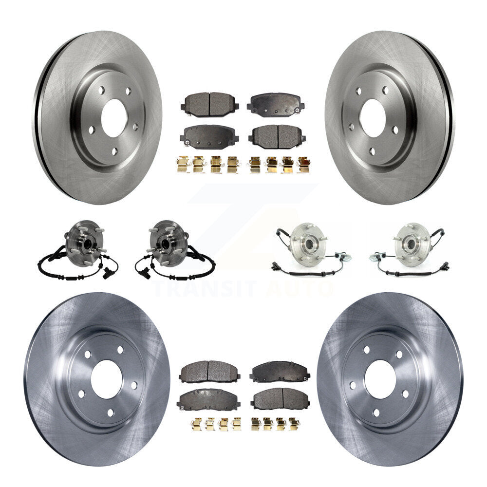 Transit Auto KBB-116782 Wheel Bearing and Hub Assembly for 2012 Volkswagen Routan - Front and Rear product image