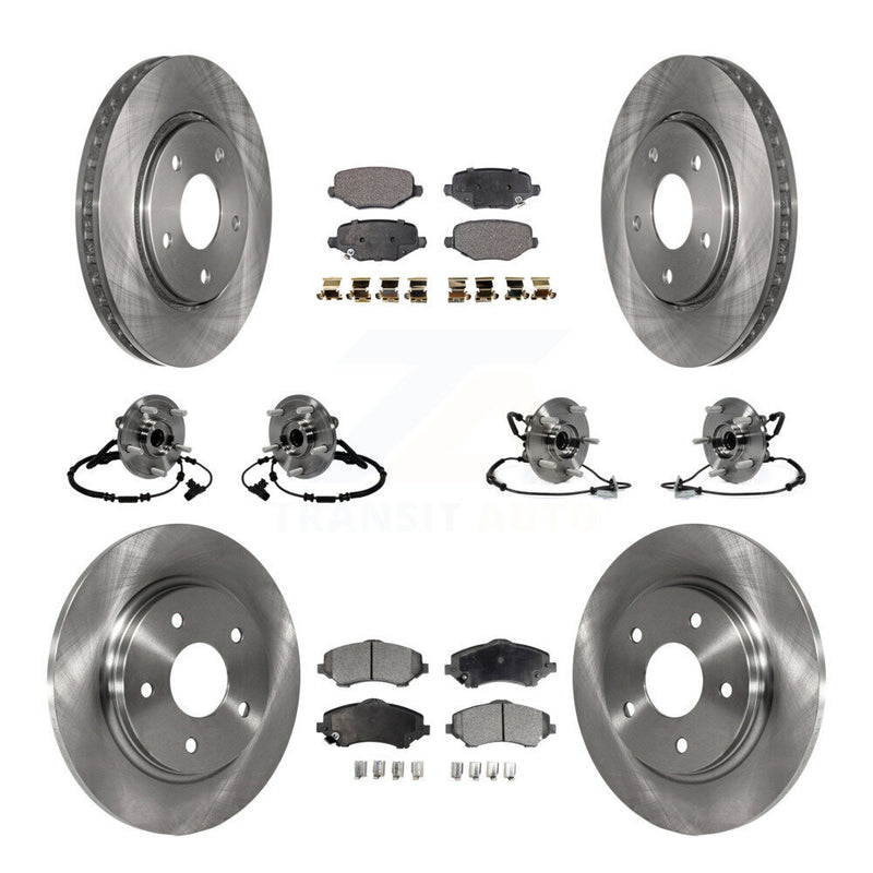 Transit Auto KBB-116784 Wheel Bearing and Hub Assembly for 2012-2016 Chrysler Town & Country, Dodge Grand Caravan, Ram C/V & more - Front and Rear product image
