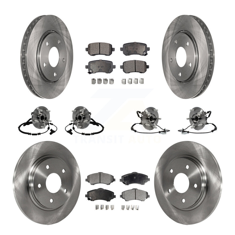Transit Auto KBB-116785 Wheel Bearing and Hub Assembly for 2012 Chrysler Town & Country, Dodge Grand Caravan, Ram C/V - Front and Rear product image