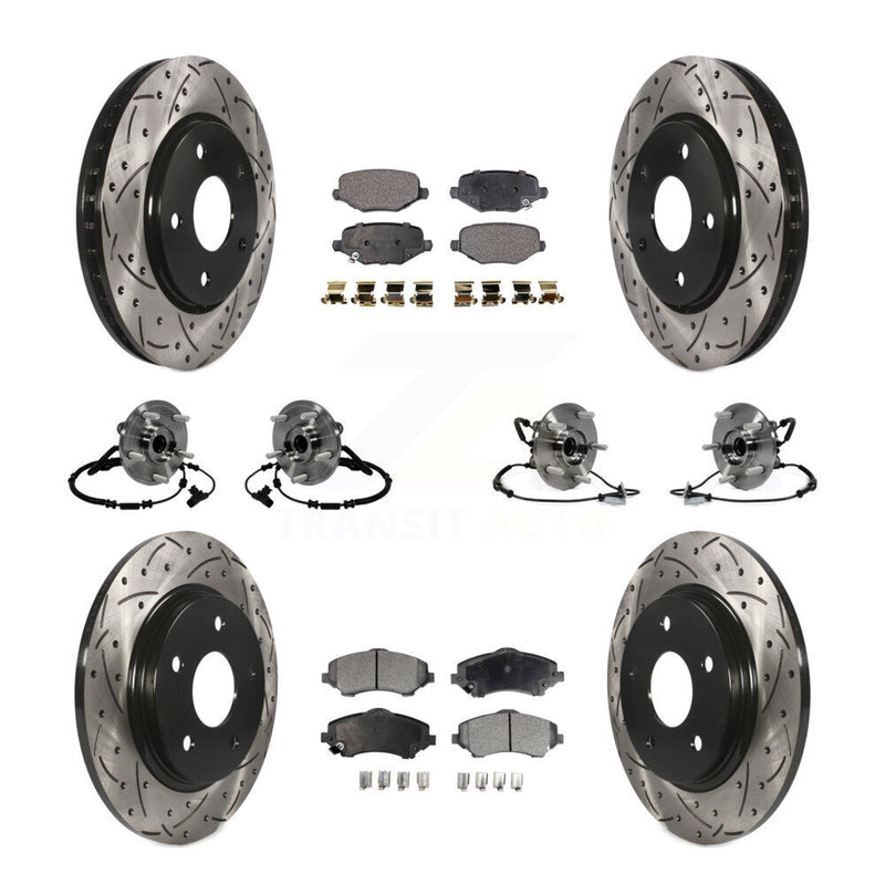 Transit Auto KBB-116786 Wheel Bearing and Hub Assembly for 2012-2016 Chrysler Town & Country, Dodge Grand Caravan, Ram C/V & more - Front and Rear product image
