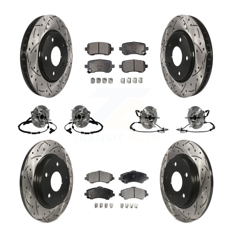 Transit Auto KBB-116787 Wheel Bearing and Hub Assembly for 2012 Chrysler Town & Country, Dodge Grand Caravan, Ram C/V - Front and Rear product image