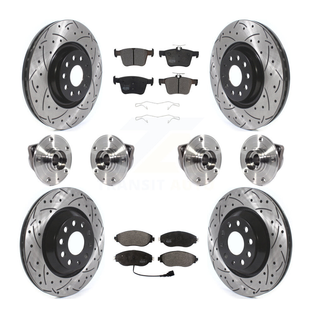 Transit Auto KBB-116790 Wheel Bearing and Hub Assembly for 2019-2021 Audi Q3, Volkswagen Arteon - Front and Rear product image