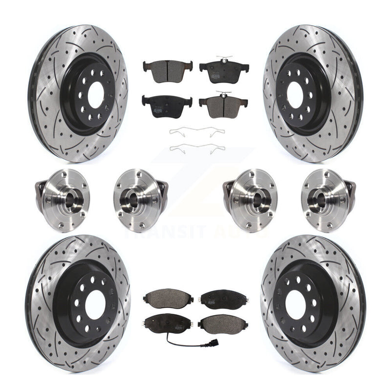 Transit Auto KBB-116790 Wheel Bearing and Hub Assembly for 2019-2021 Audi Q3, Volkswagen Arteon - Front and Rear product image