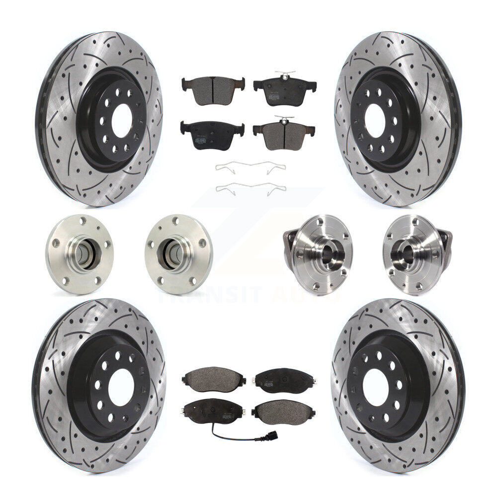 Transit Auto KBB-116791 Wheel Bearing and Hub Assembly for 2019-2020 Volkswagen Arteon - Front and Rear product image