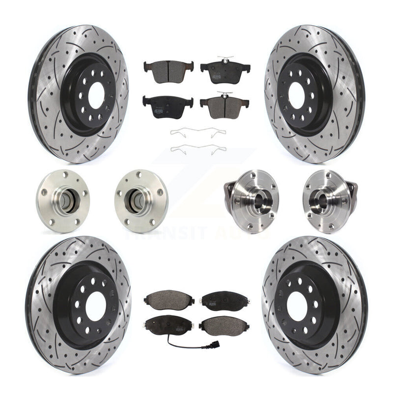 Transit Auto KBB-116791 Wheel Bearing and Hub Assembly for 2019-2020 Volkswagen Arteon - Front and Rear product image