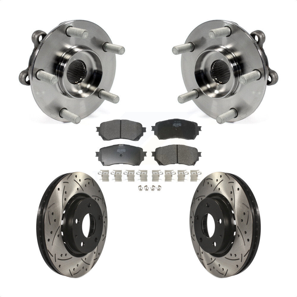 Transit Auto KBB-116792 Wheel Bearing and Hub Assembly for 2019-2021 Mazda 6 - Front product image