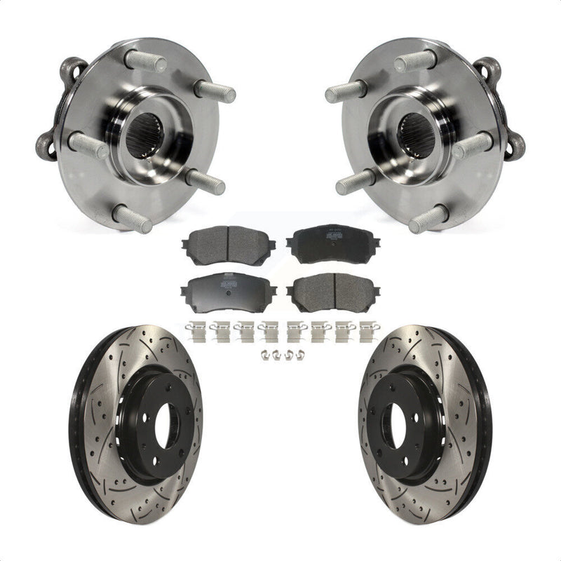Transit Auto KBB-116792 Wheel Bearing and Hub Assembly for 2019-2021 Mazda 6 - Front product image