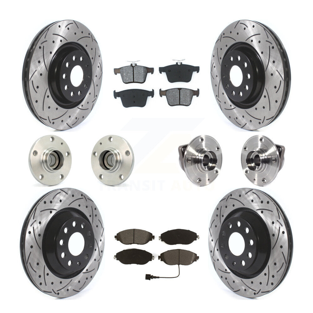 Transit Auto KBB-116795 Wheel Bearing and Hub Assembly for 2019-2020 Volkswagen Arteon - Front and Rear product image