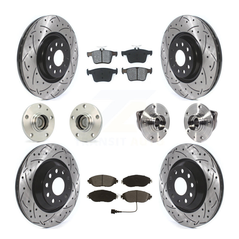 Transit Auto KBB-116795 Wheel Bearing and Hub Assembly for 2019-2020 Volkswagen Arteon - Front and Rear product image
