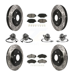 Transit Auto KBB-116796 Wheel Bearing and Hub Assembly for 2012-2016 Chrysler Town & Country, Dodge Grand Caravan, Ram C/V & more - Front and Rear product image