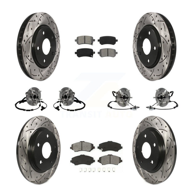 Transit Auto KBB-116797 Wheel Bearing and Hub Assembly for 2012 Chrysler Town & Country, Dodge Grand Caravan, Ram C/V - Front and Rear product image