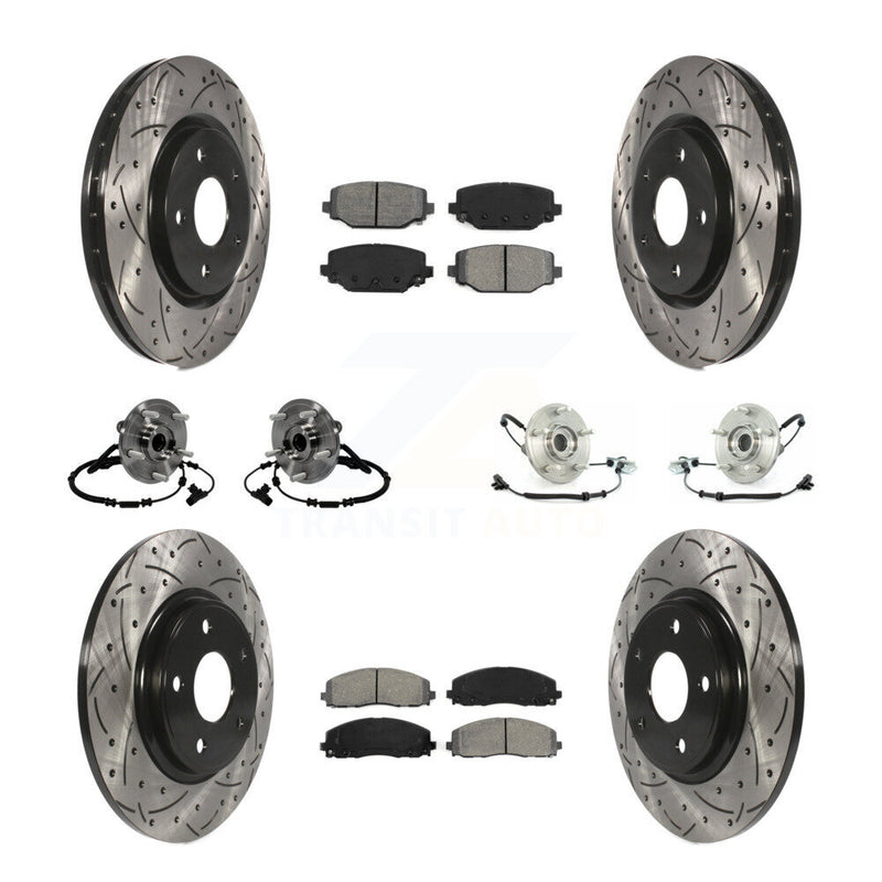 Transit Auto KBB-116798 Wheel Bearing and Hub Assembly for 2012 Volkswagen Routan - Front and Rear product image