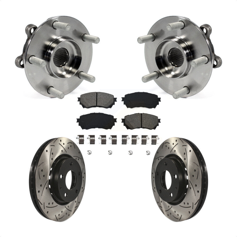 Transit Auto KBB-116800 Wheel Bearing and Hub Assembly for 2019-2021 Mazda 6 - Front product image