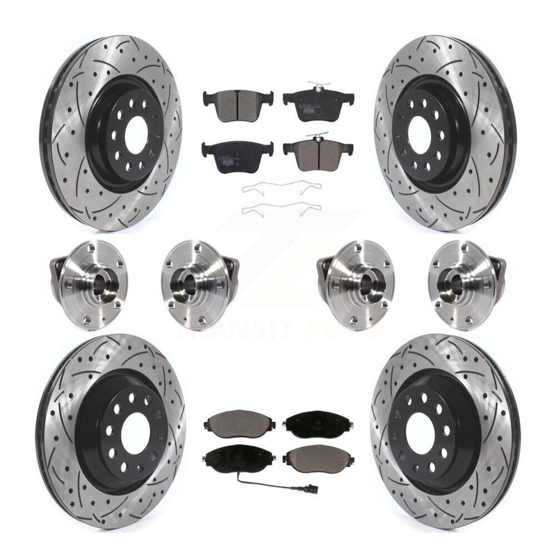 Transit Auto KBB-116802 Wheel Bearing and Hub Assembly for 2019-2021 Audi Q3, Volkswagen Arteon - Front and Rear product image