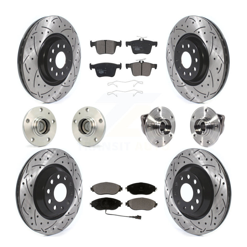 Transit Auto KBB-116803 Wheel Bearing and Hub Assembly for 2019-2020 Volkswagen Arteon - Front and Rear product image
