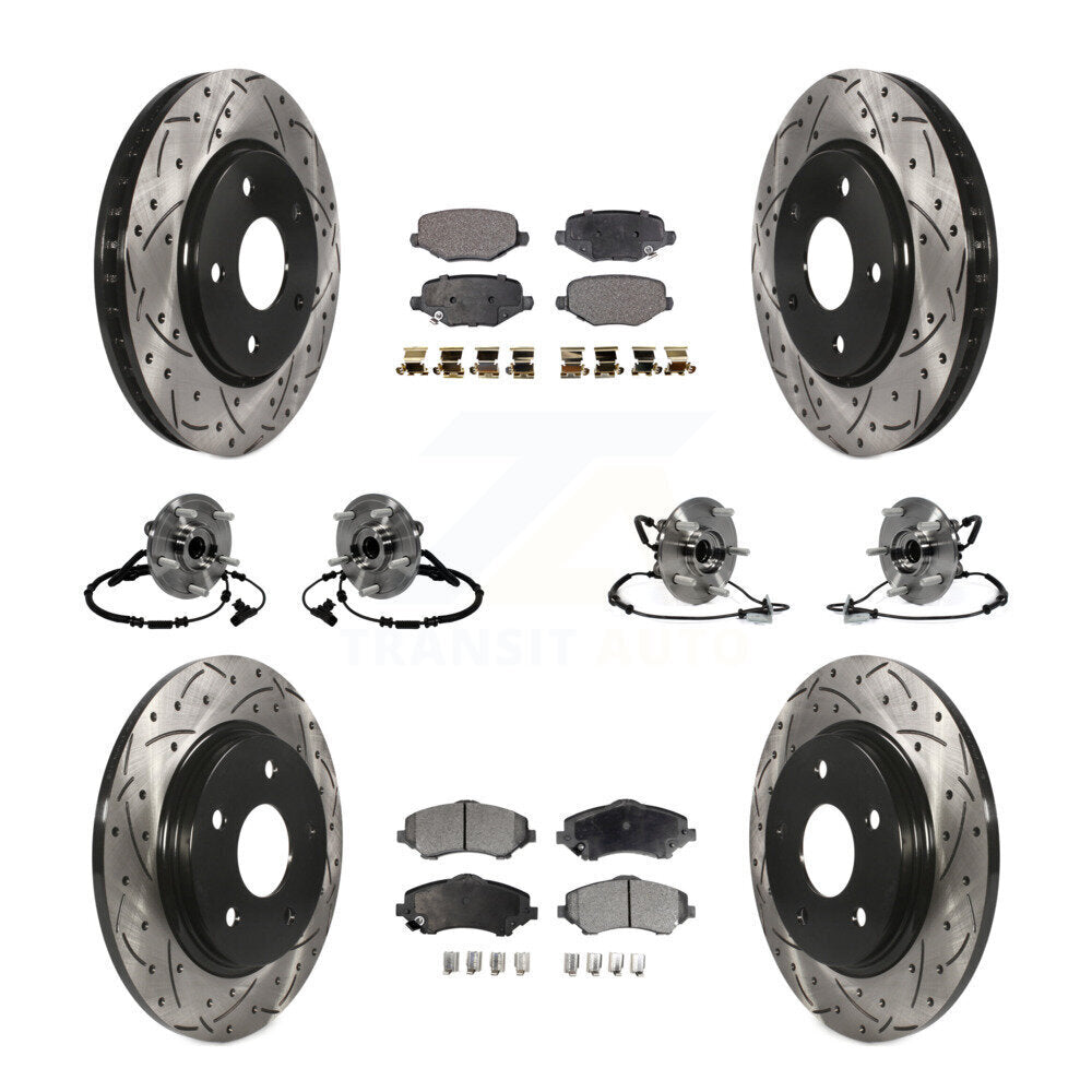 Transit Auto KBB-116804 Wheel Bearing and Hub Assembly for 2012-2016 Chrysler Town & Country, Dodge Grand Caravan, Ram C/V & more - Front and Rear product image